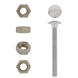 8AG70 - Cup Square Bolt & Nut ST/ST -8AG70_o_T